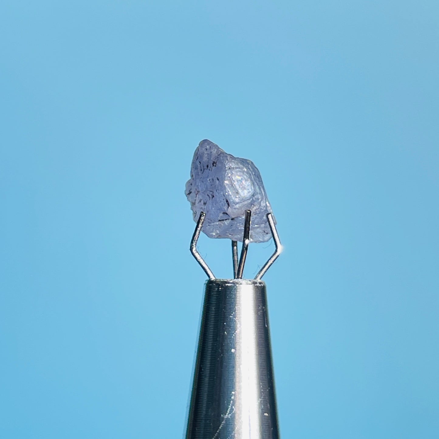 Tanzanite Mini Crystal in Specimen Pottle (Video)