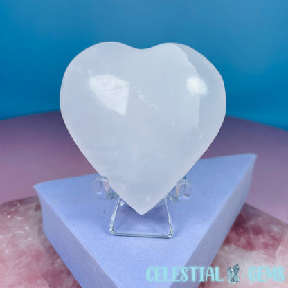 Mangano UV Calcite Heart Medium Carving