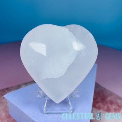 Mangano UV Calcite Heart Medium Carving