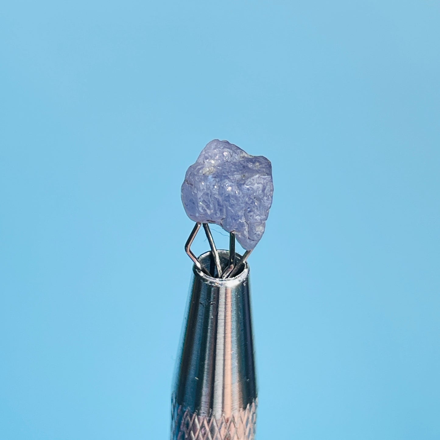 Tanzanite Mini Crystal in Specimen Pottle (Video)