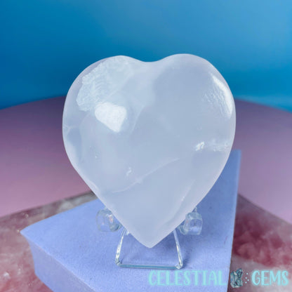 Mangano UV Calcite Heart Medium Carving