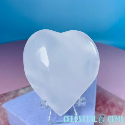 Mangano UV Calcite Heart Medium Carving