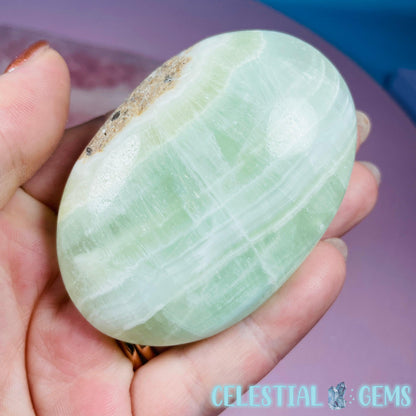 Pistachio Calcite Palmstone