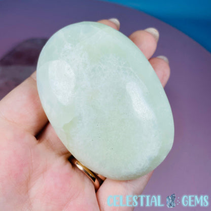 Pistachio Calcite Palmstone