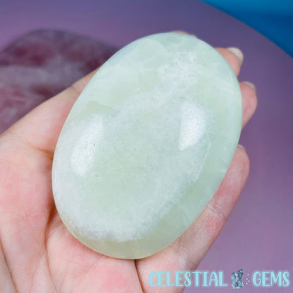 Pistachio Calcite Palmstone