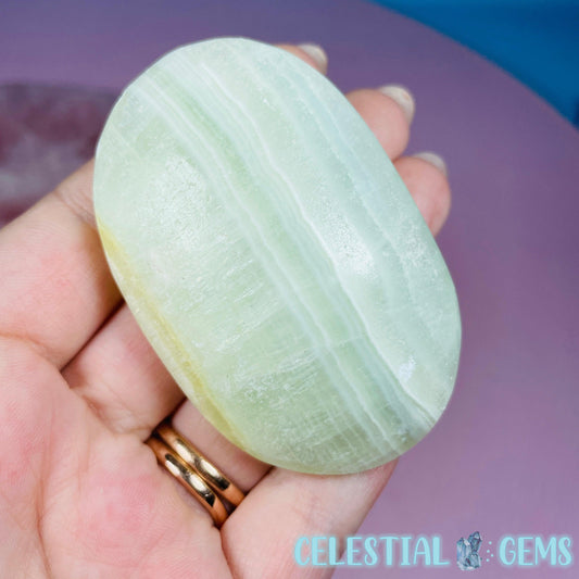 Pistachio Calcite Palmstone