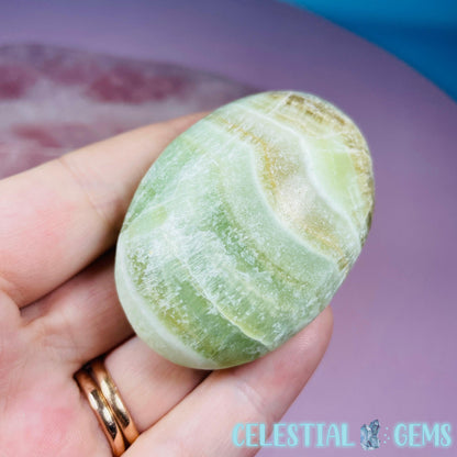 Pistachio Calcite Palmstone