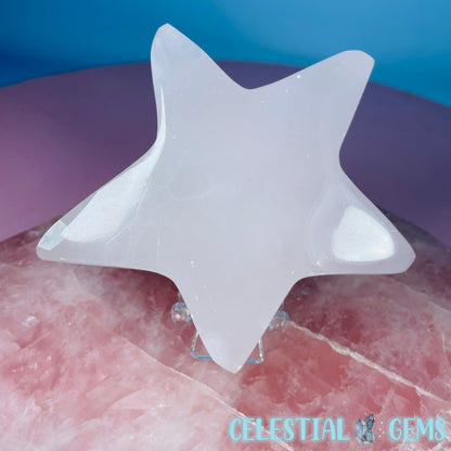 Mangano Calcite Star Medium Carving