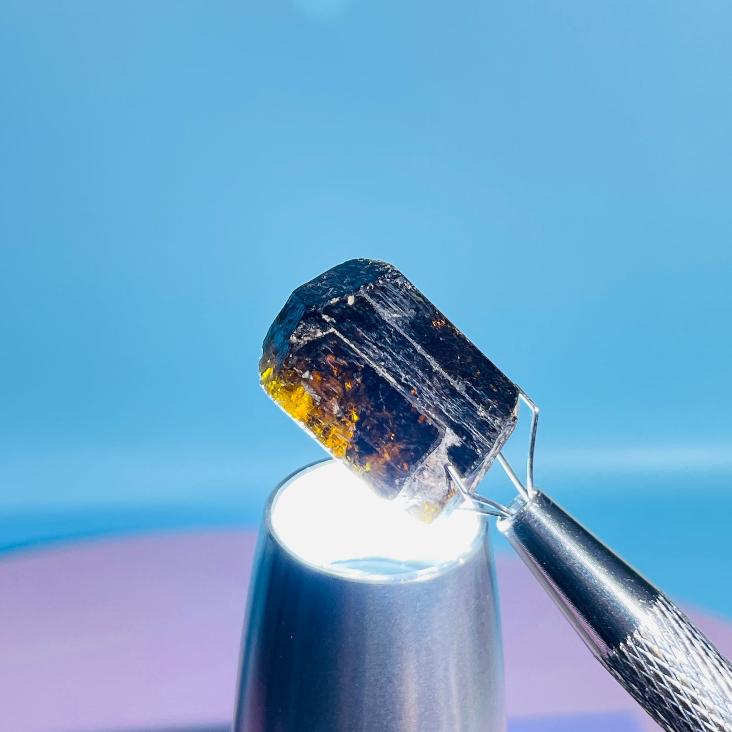 Dravite Tourmaline Raw Crystal Specimen