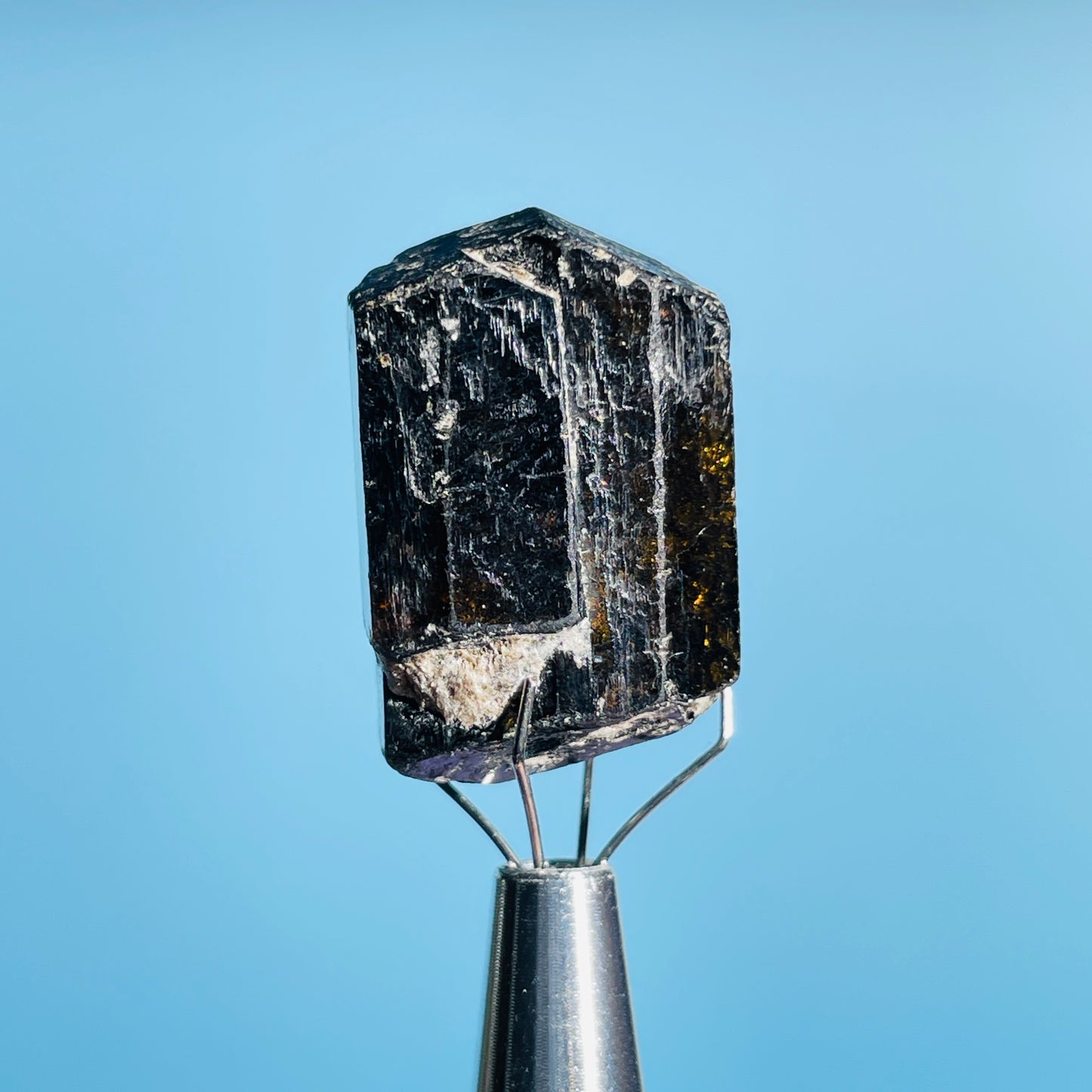 Dravite Tourmaline Raw Crystal Specimen