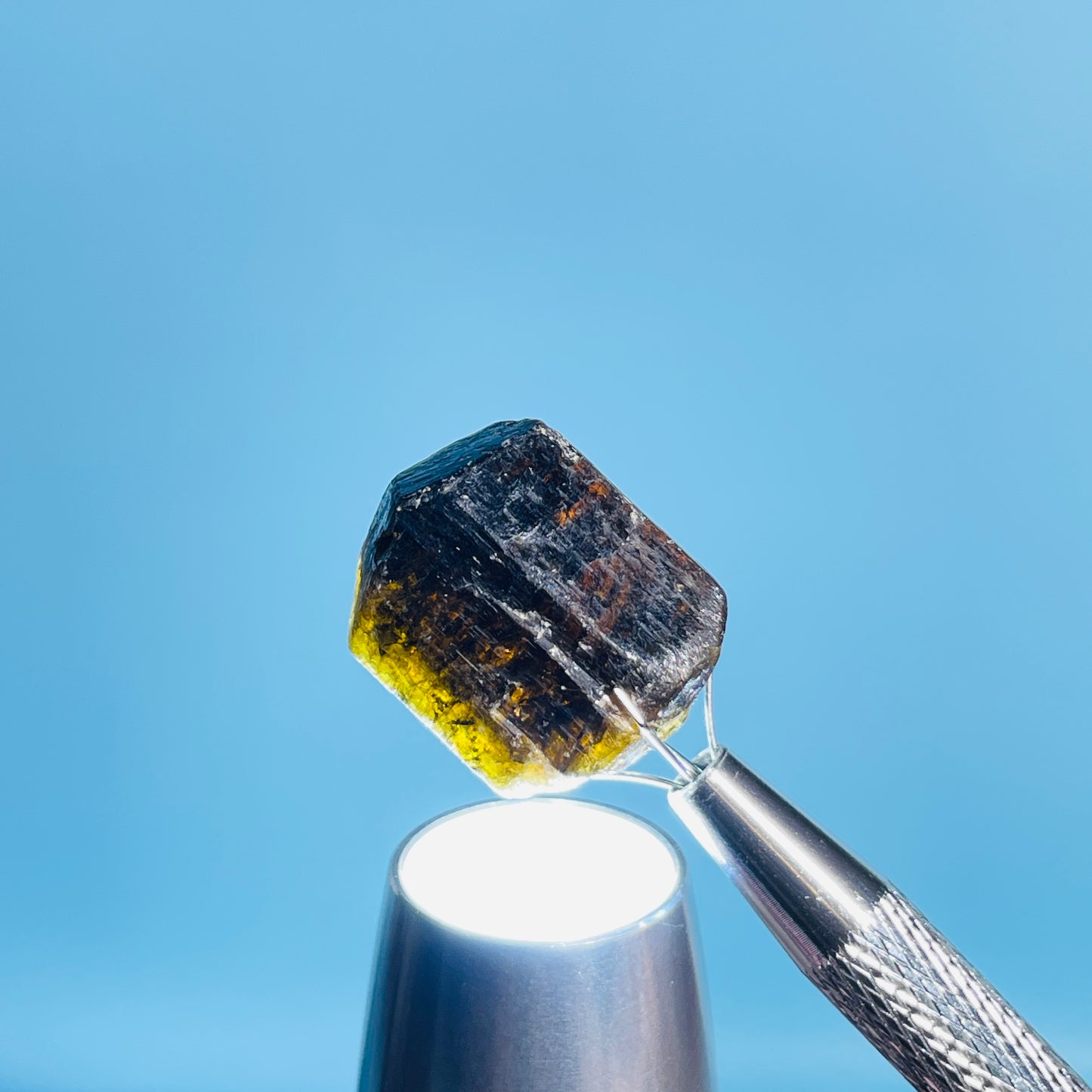 Dravite Tourmaline Raw Crystal Specimen