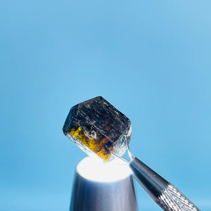 Dravite Tourmaline Raw Crystal Specimen