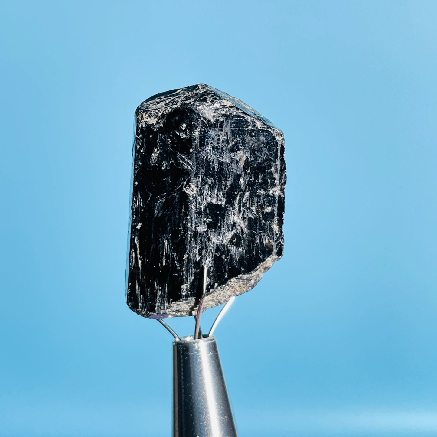 Dravite Tourmaline Raw Crystal Specimen