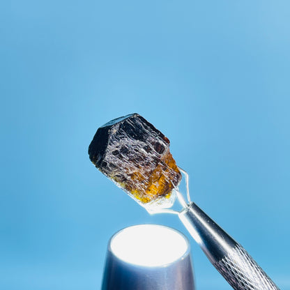 Dravite Tourmaline Raw Crystal Specimen