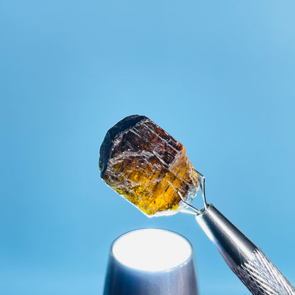 Dravite Tourmaline Raw Crystal Specimen