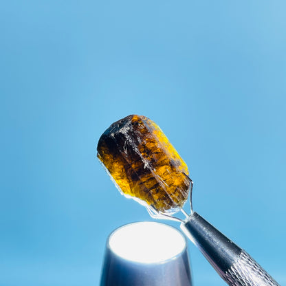 Dravite Tourmaline Raw Crystal Specimen