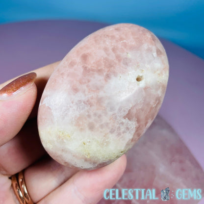 Rose Calcite Palmstone