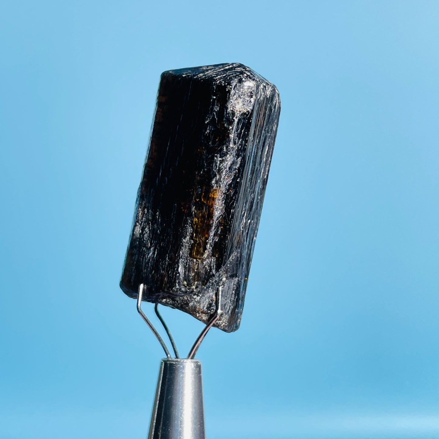 Dravite Tourmaline Raw Crystal Specimen