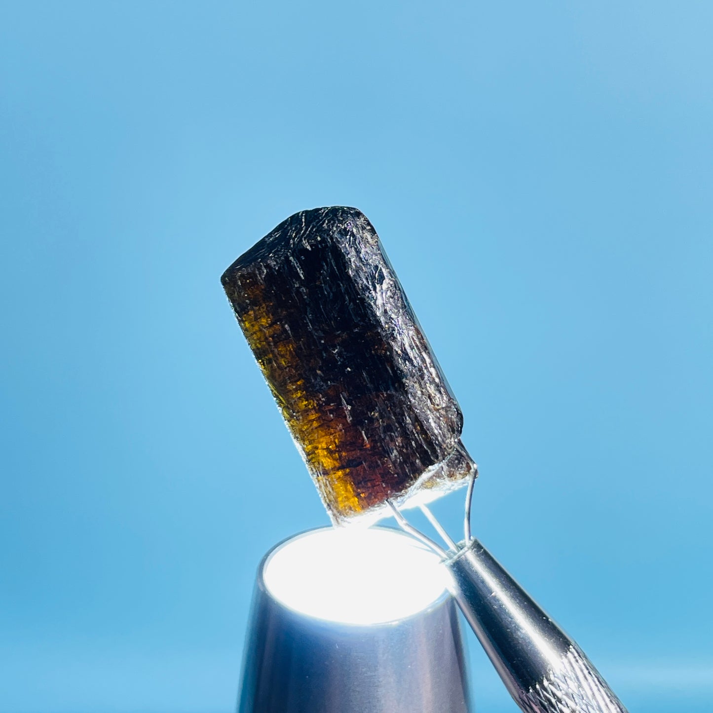 Dravite Tourmaline Raw Crystal Specimen