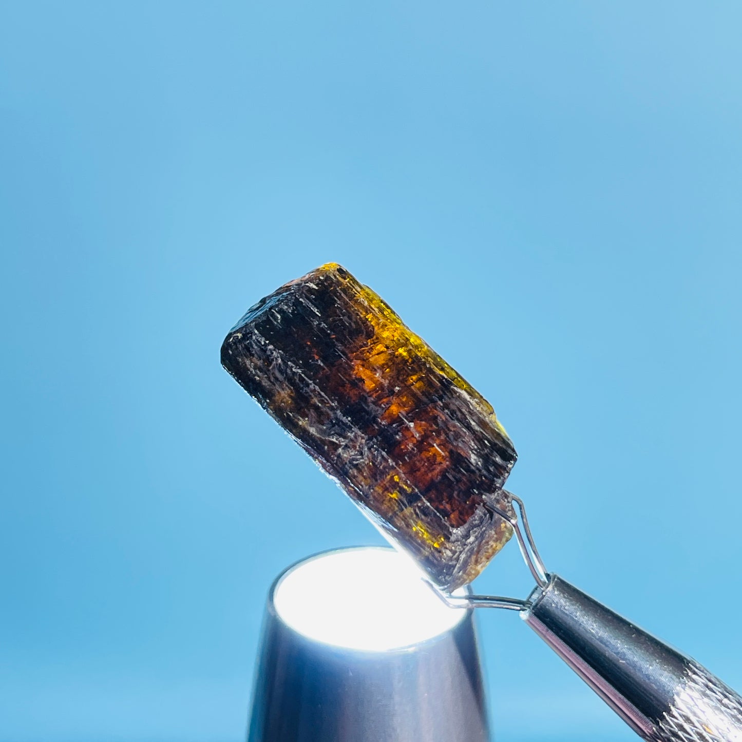 Dravite Tourmaline Raw Crystal Specimen