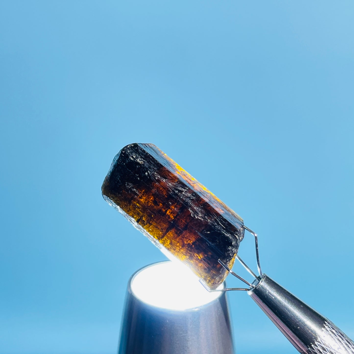 Dravite Tourmaline Raw Crystal Specimen