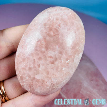 Rose Calcite Palmstone