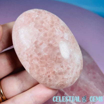 Rose Calcite Palmstone