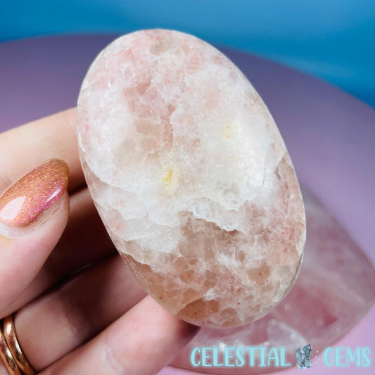 Rose Calcite Palmstone