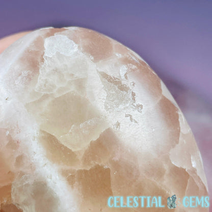 Rose Calcite Palmstone