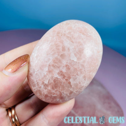 Rose Calcite Palmstone