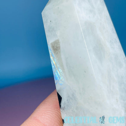 Rainbow Moonstone Medium Obelisk Tower