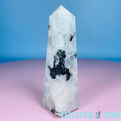 Rainbow Moonstone Small Obelisk Tower