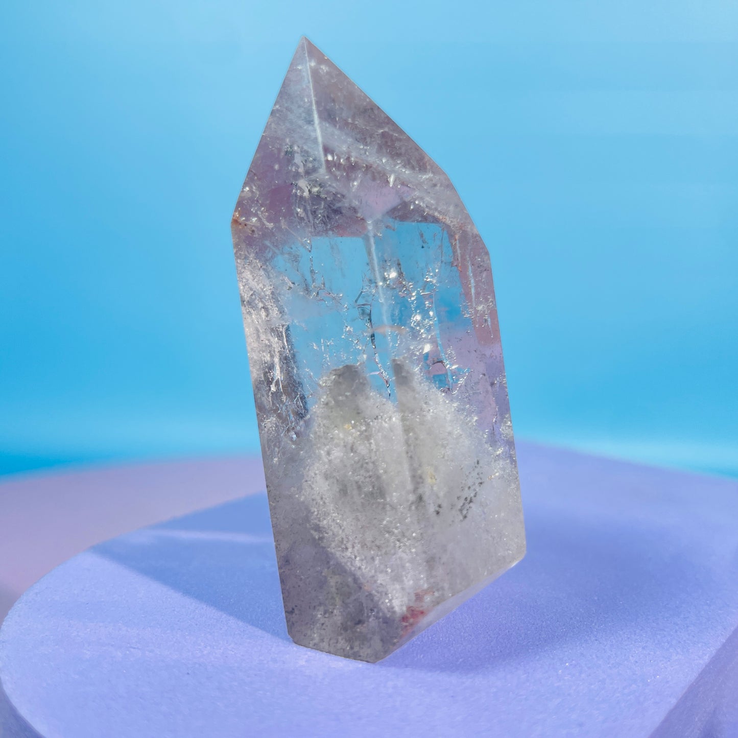 Garden Quartz (Lodolite) Small Tower