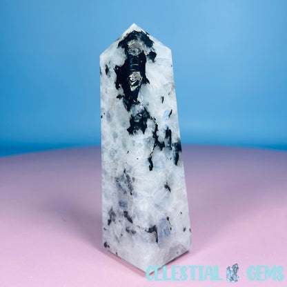 Rainbow Moonstone Small Obelisk Tower