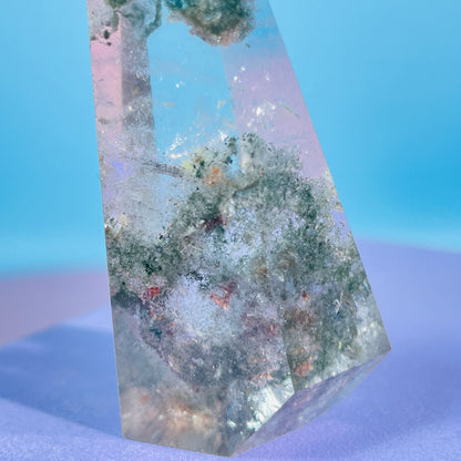 Garden Quartz (Lodolite) Small Tower