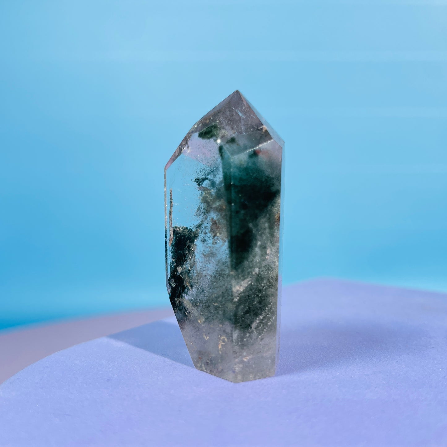 Garden Quartz (Lodolite) Small Tower