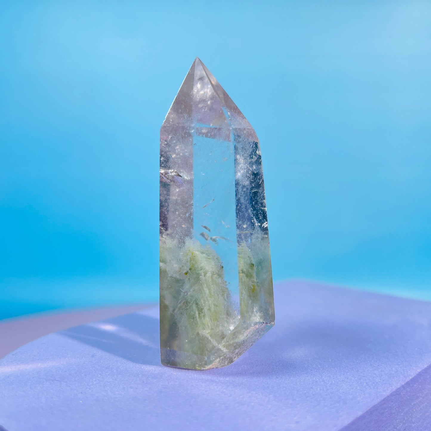 Garden Quartz (Lodolite) Small Tower