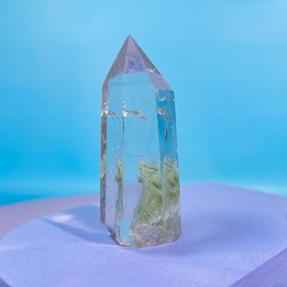 Garden Quartz (Lodolite) Small Tower