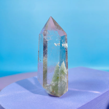 Garden Quartz (Lodolite) Small Tower