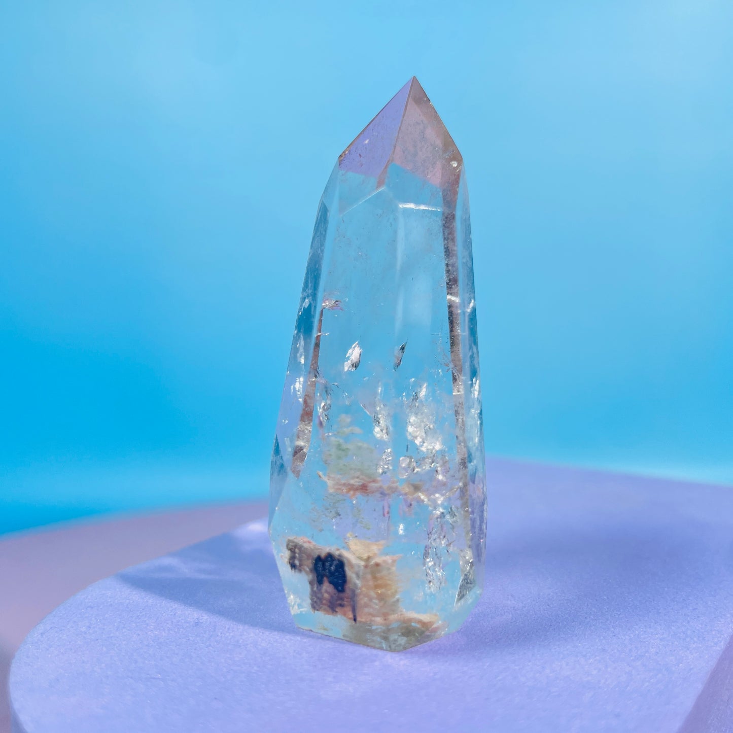 Garden Quartz (Lodolite) Small Tower