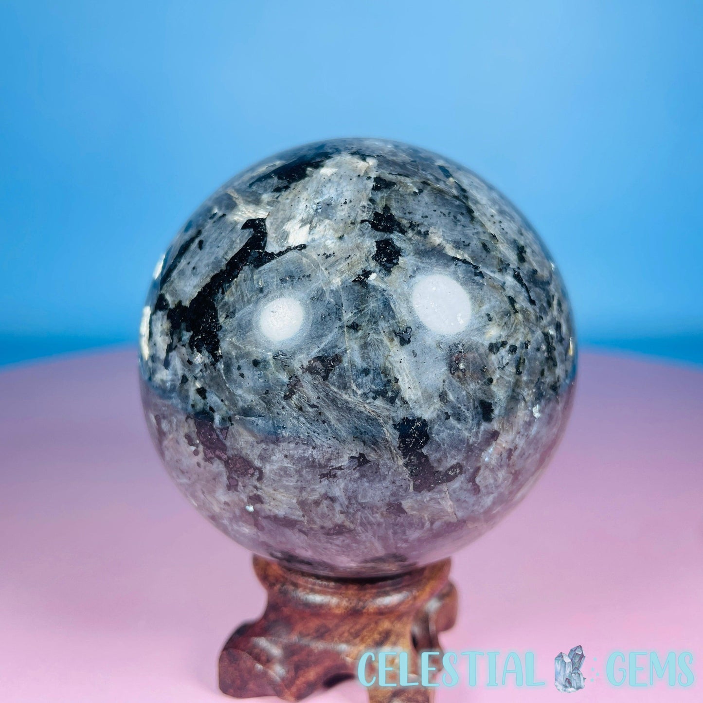 Larvikite Large Sphere