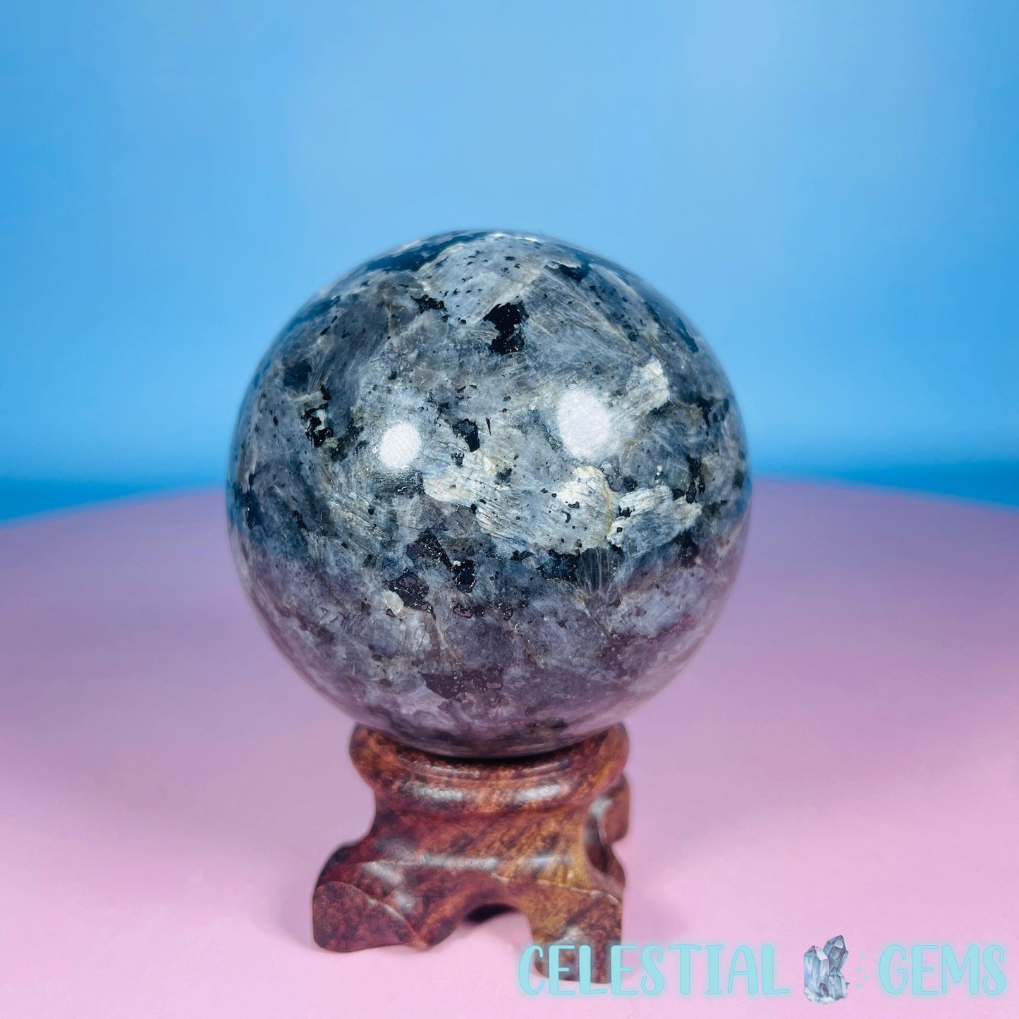 Larvikite Medium Sphere