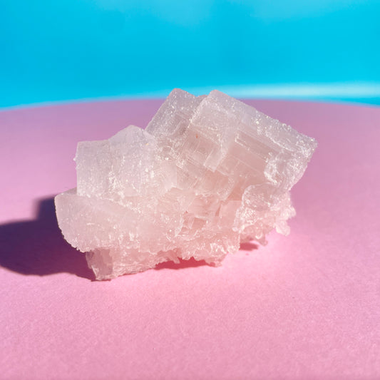 Rare Pink Halite Small Specimen