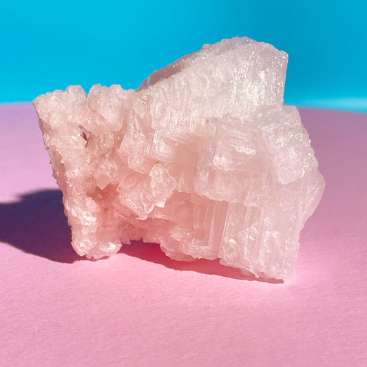 Rare Pink Halite Small Specimen