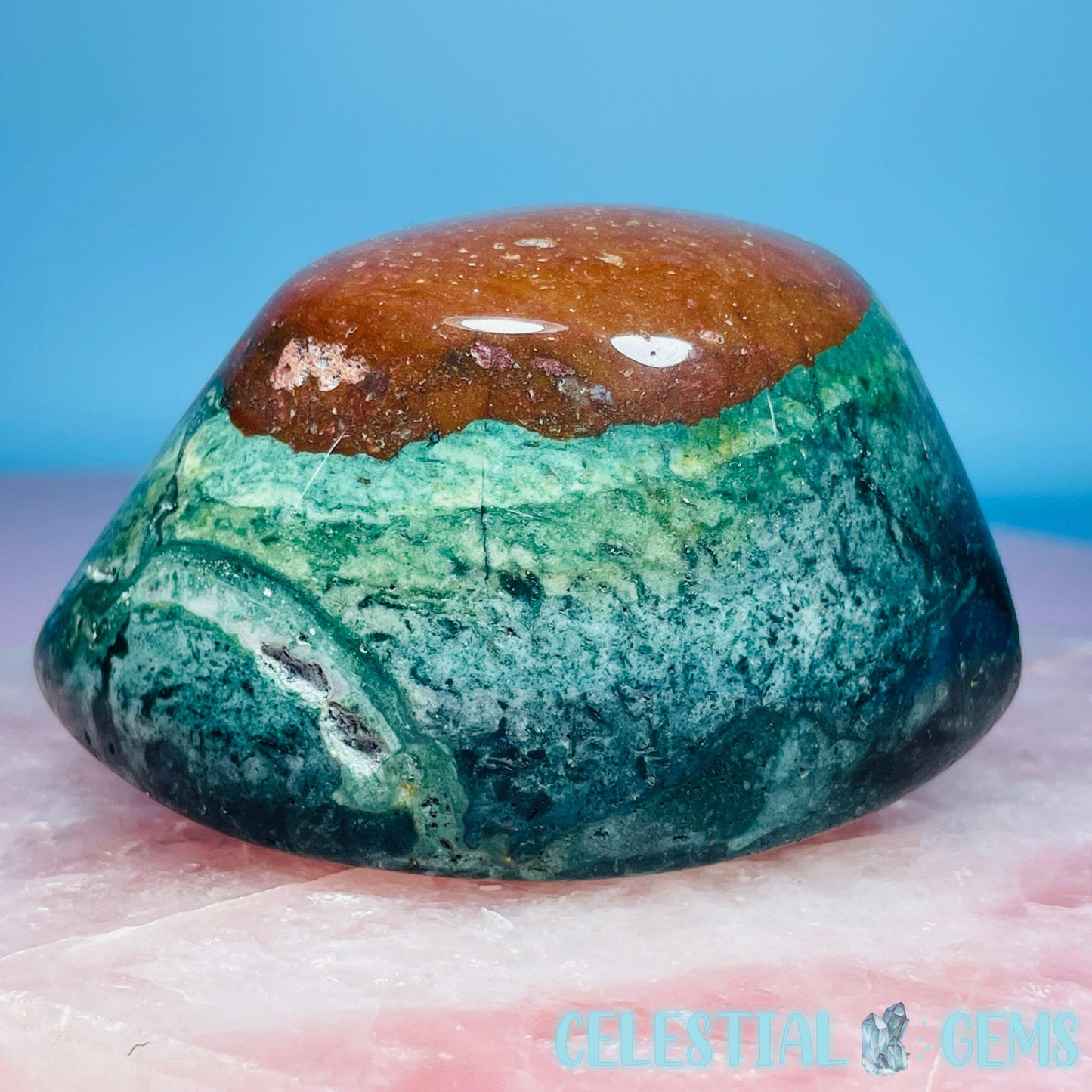 Ocean Jasper 'Eye' Medium Freeform