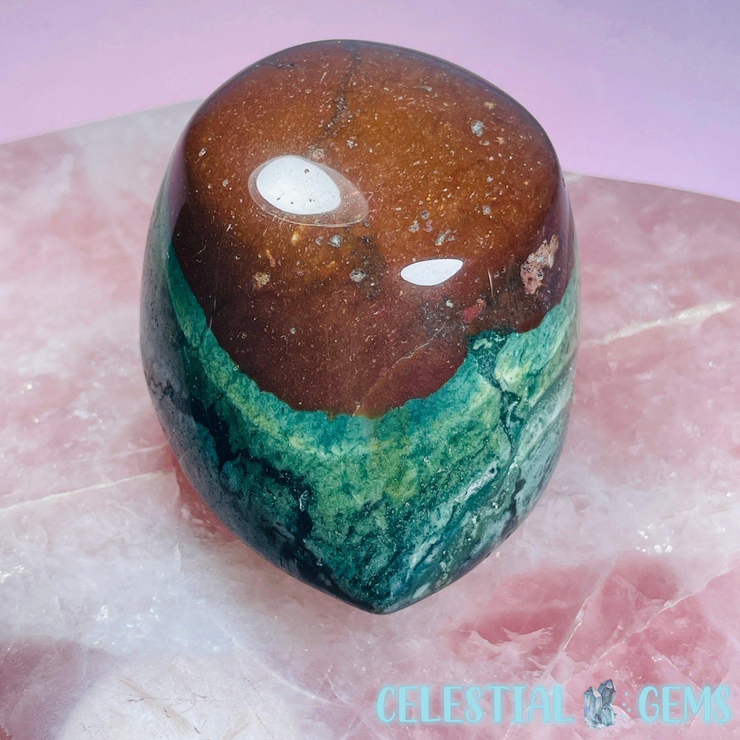 Ocean Jasper 'Eye' Medium Freeform