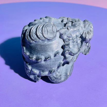 Taiji Stone 'Pixiu' Dragon with Offering Coins Medium Carving