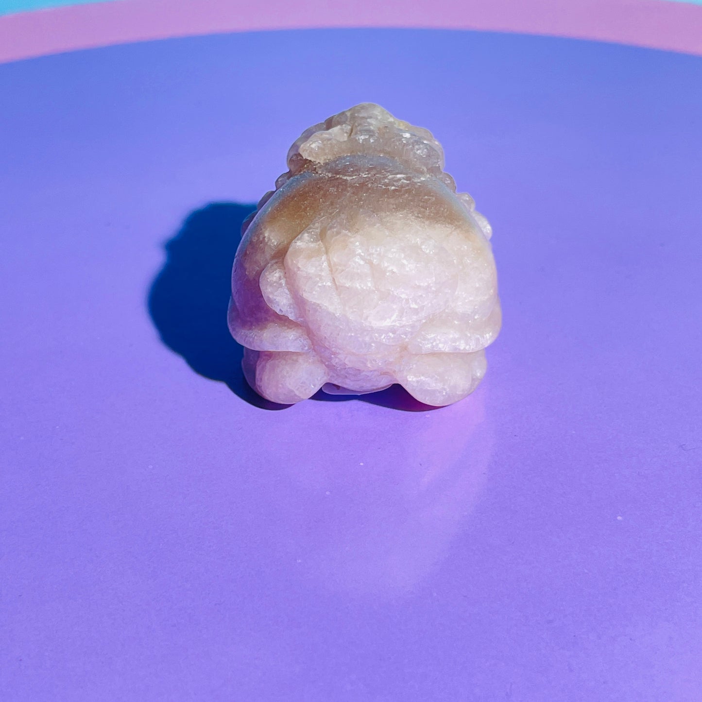 Flashy Belomorite Moonstone 'Pixiu' Dragon Small Carving