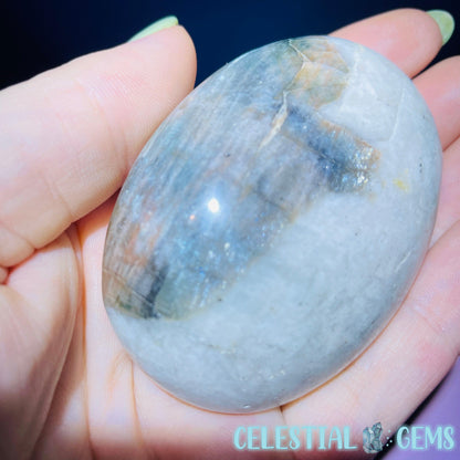 Polarity Moonstone Palmstone (Video)