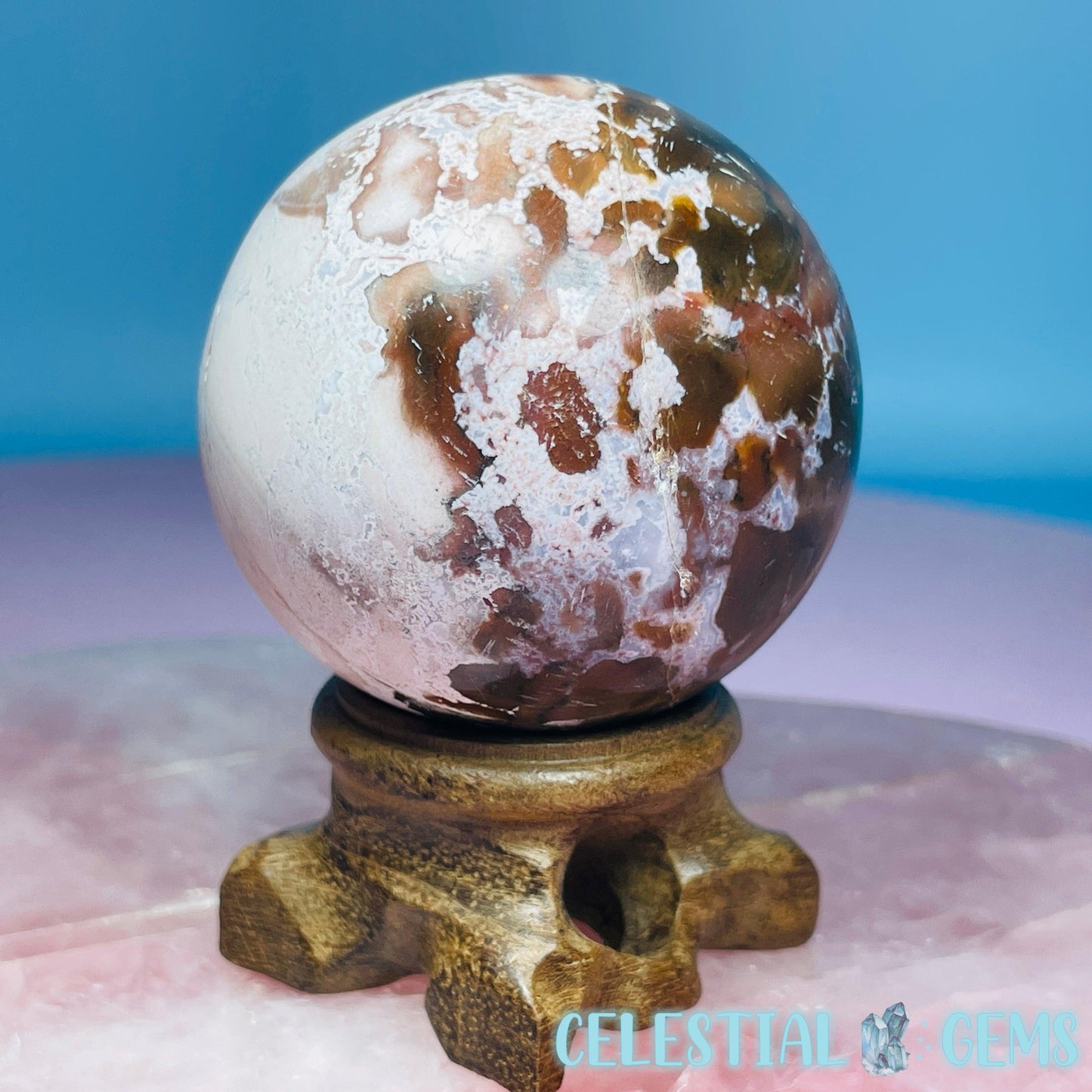 Unicorn Jasper Medium Sphere